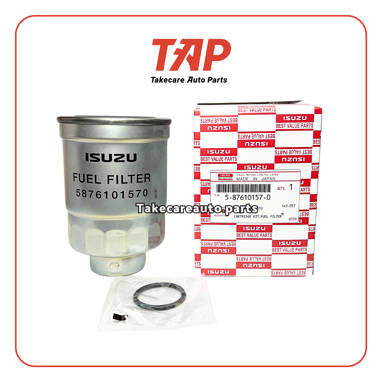 5-87610157-0 ISUZU BVP FUEL FILTER