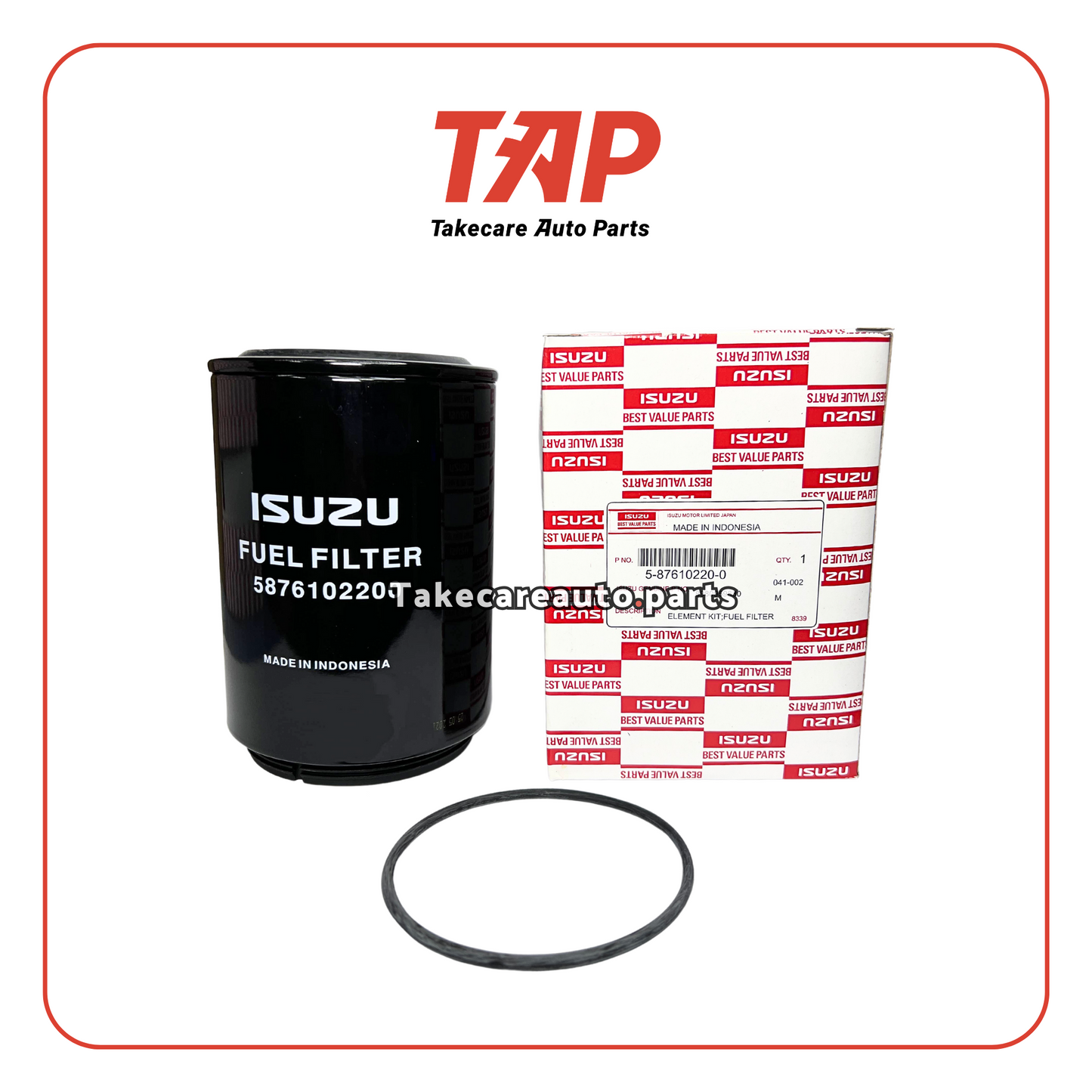 5-87610220-0 ISUZU BVP FUEL FILTER