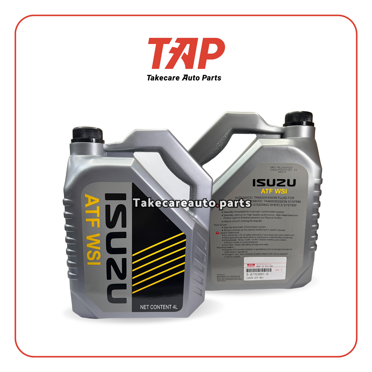 5-87703001-0 ISUZU DMAX GENUINE ATF WSI (4L)