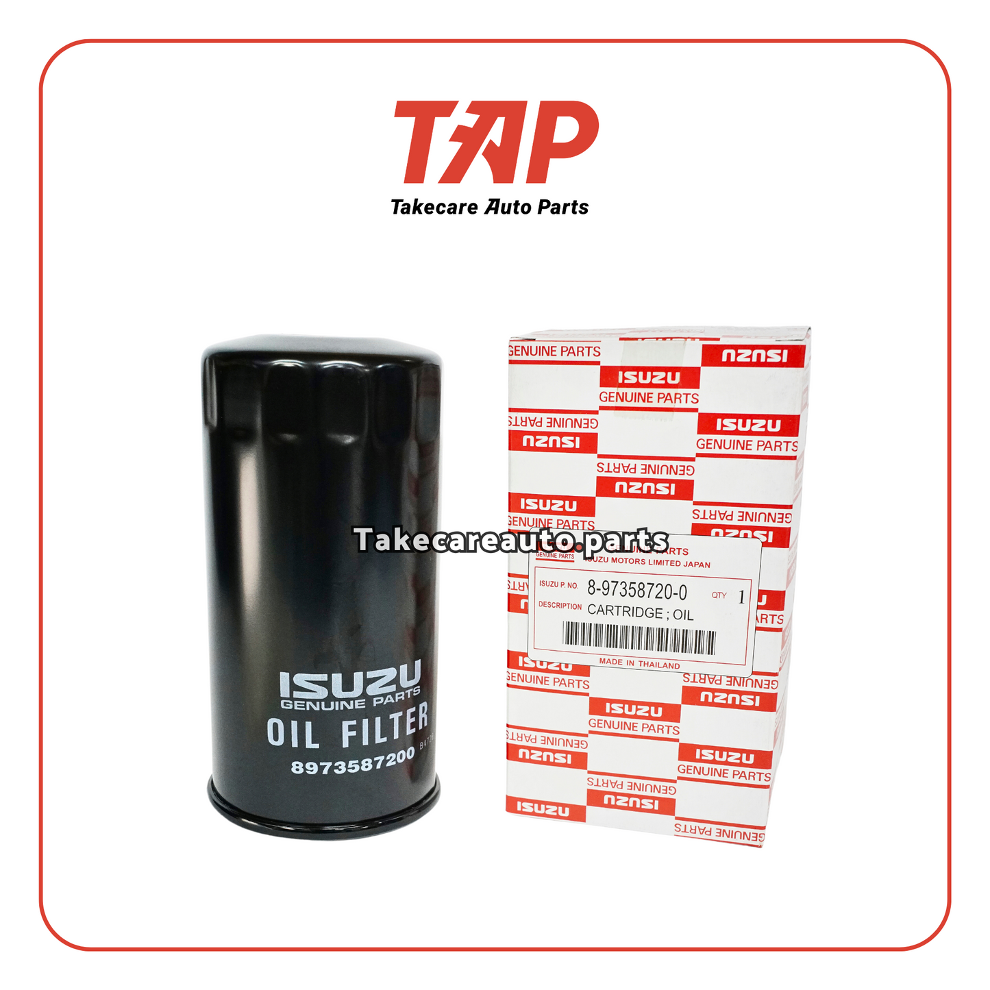 8-97358720-0 ISUZU GENUINE OIL FILTER