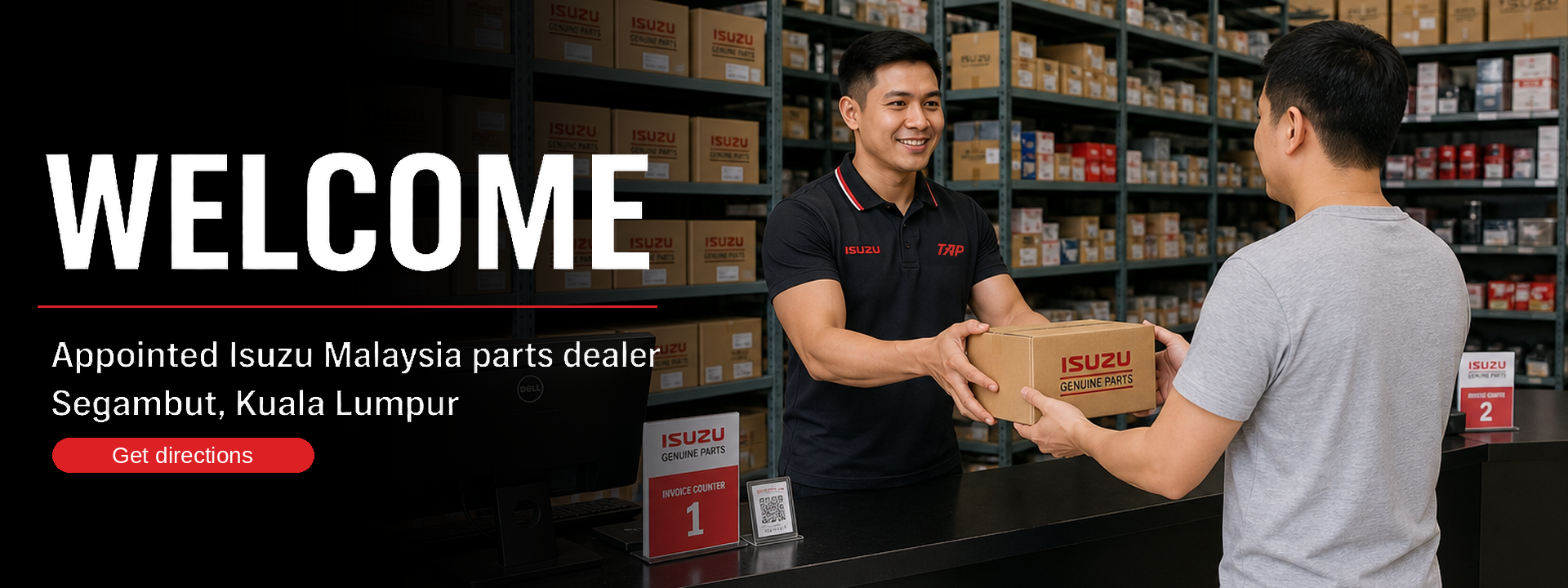 Welcome to Takecare Auto Parts, Segambut